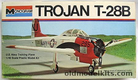 Monogram 1/48 T-28B - Trojan Navy Trainer, 5100 plastic model kit